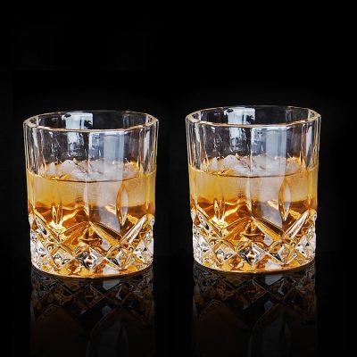Creative geometric lead free whiskey glasses (6)