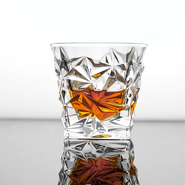 Custom logo old fashioned whiskey glasses (1)