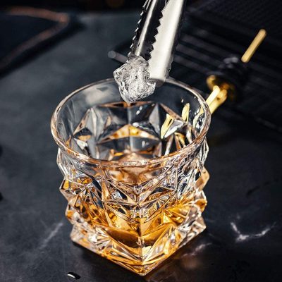 Custom logo old fashioned whiskey glasses (4)