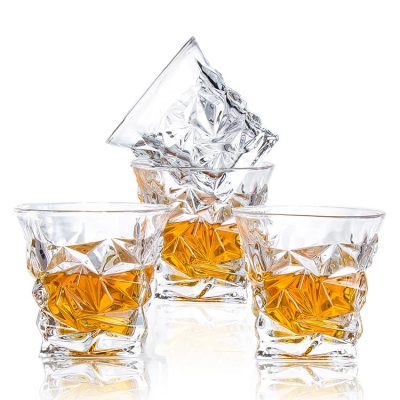 Customized logo style modern whiskey glasses (5)