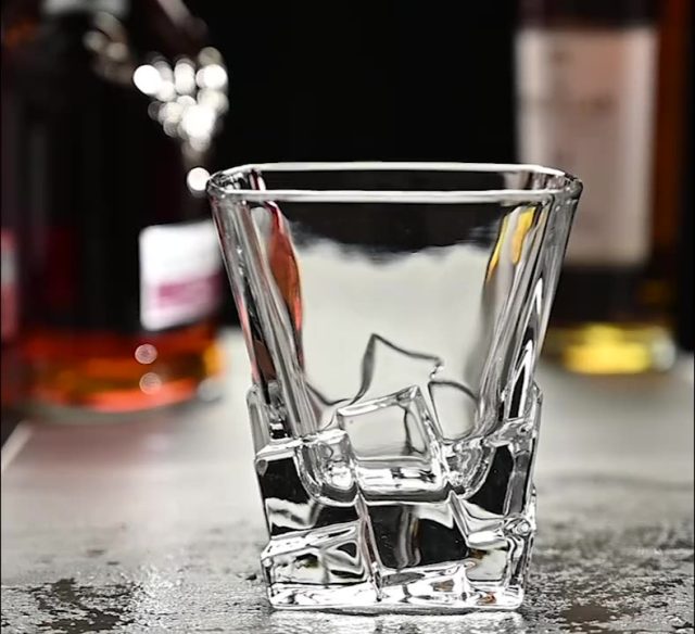 Diamond whiskey glasses for vodka cocktail (6)