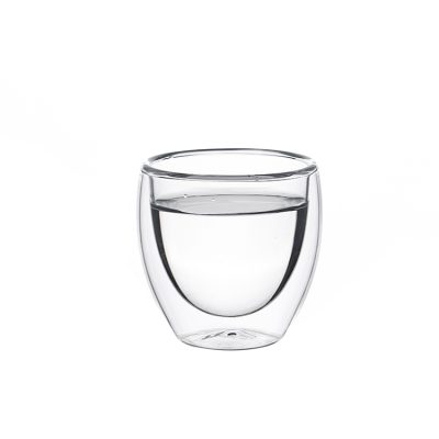 Double wall glass mug without handle (3)