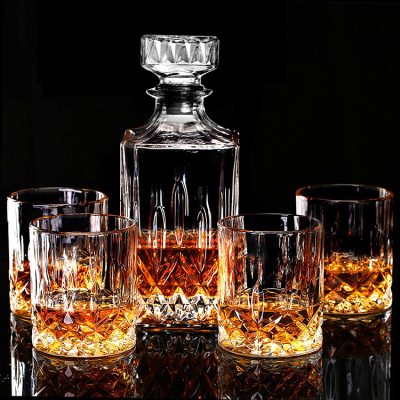 Factory sell crystal whiskey decanter (2)