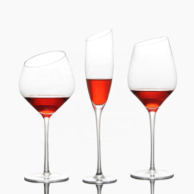 Goblet crystal red wine glasses (1)