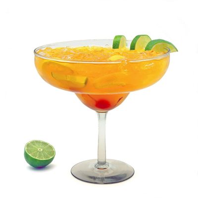 High capacity margarita goblets cocktail glasses (3)