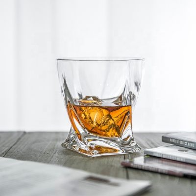 Hot selling twist whiskey rocks glasses (1)