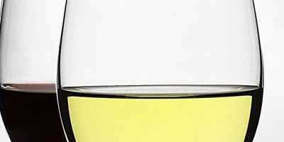 Large water goblets whiskey tasting glasses (2)