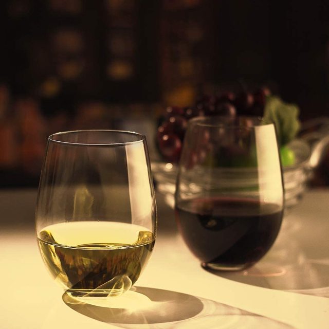 Large water goblets whiskey tasting glasses (4)