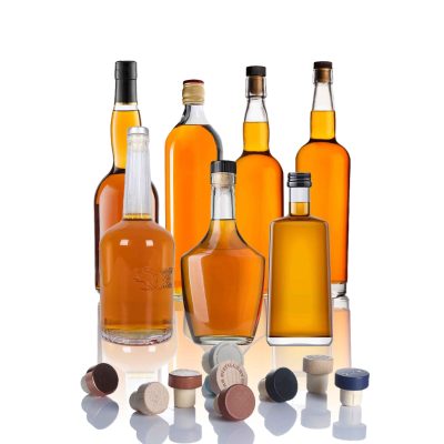 Luxury crystal 750ml whiskey glass bottle (2)