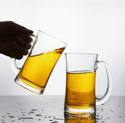 Modern style 380ml drinkware beer glass (2)