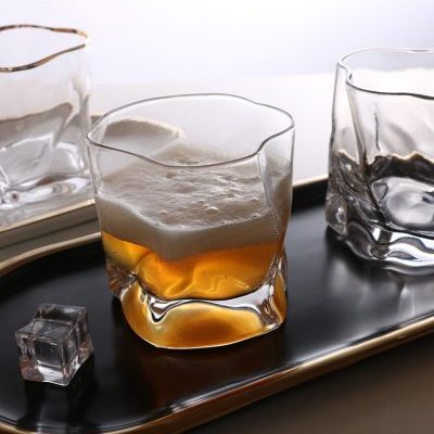 Spirits cold drink juice whiskey glasses (2)