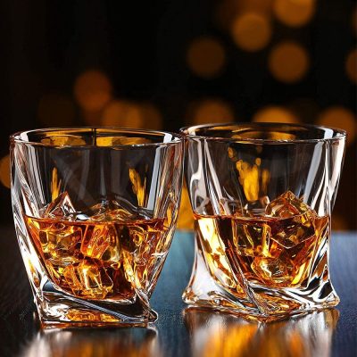 Stocked diamend custom wine whiskey glass (6)