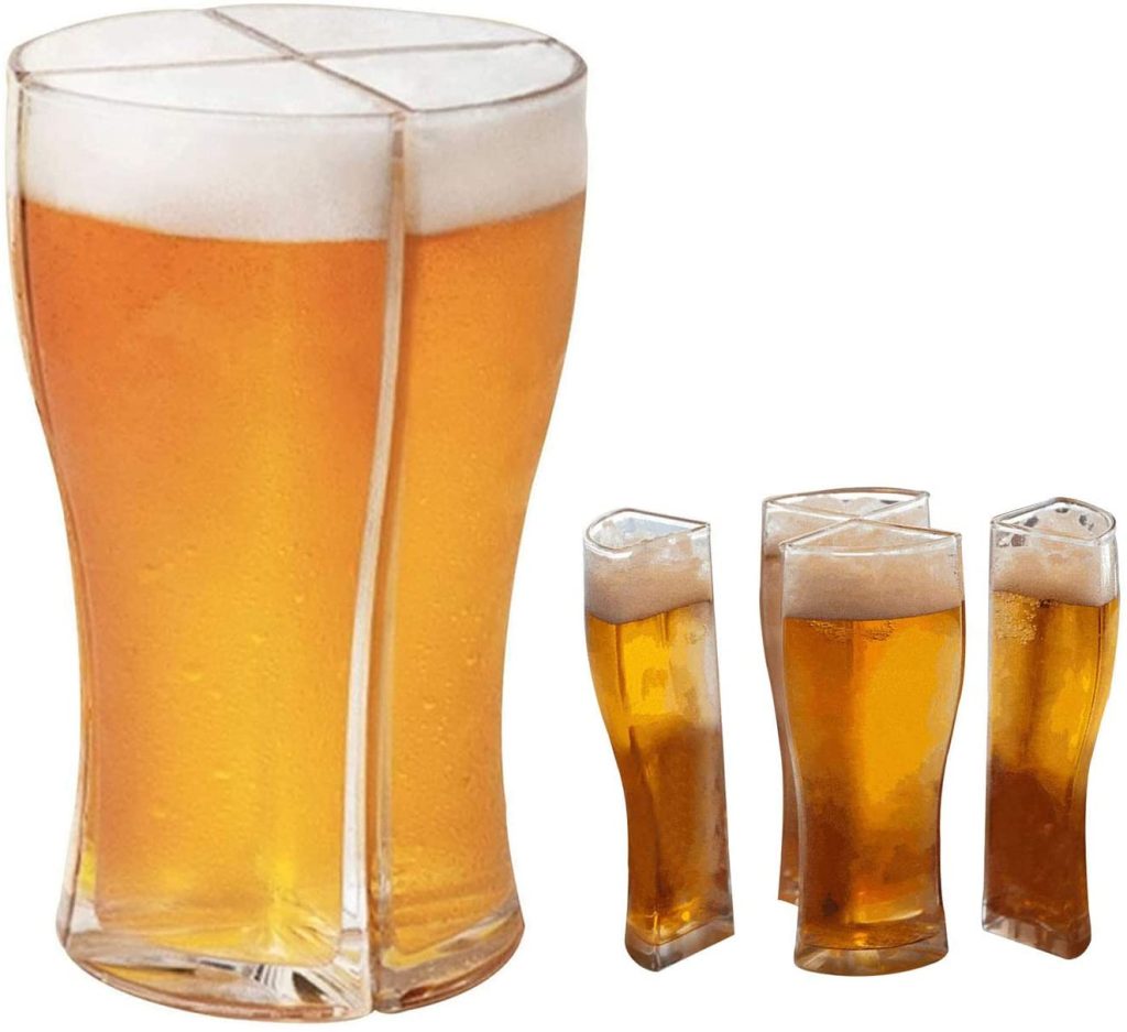 Super schooner creative beer glass