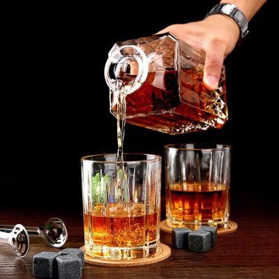 Unique wholesale Lead-free whiskey glasses (5)